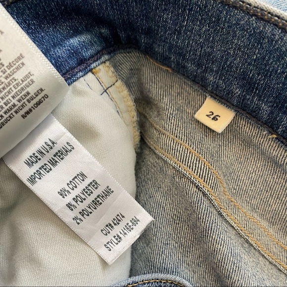 Citizens of Humanity Rocket High Rise Skinny Chewed Hem - Picture 5 of 6